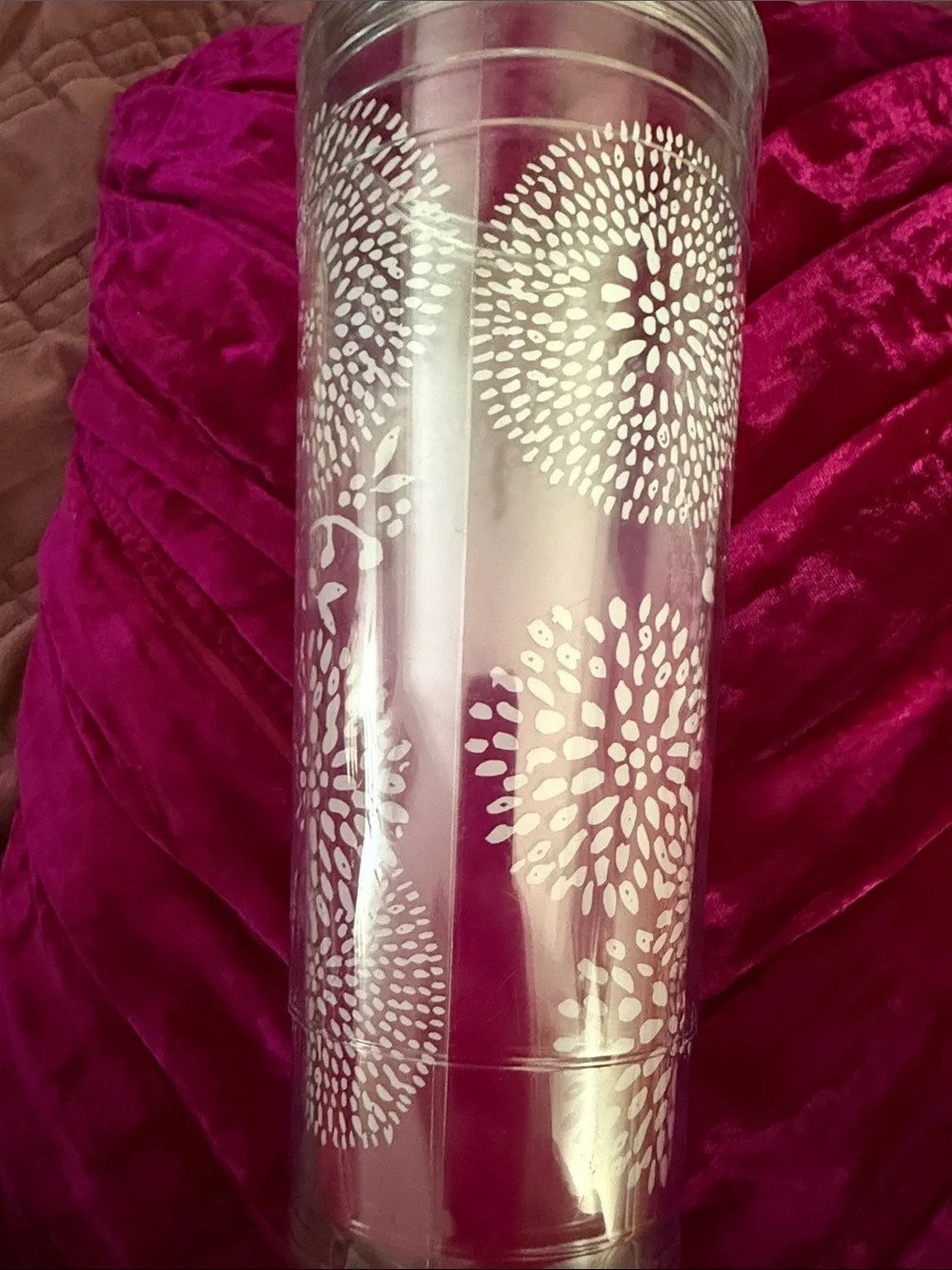 Starbucks Dandelion Blossom Acrylic Tumbler
